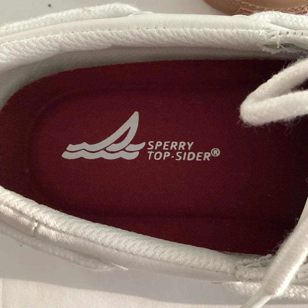 Sperry Top-Sider Mens White Sneakers Size 8.5 NWOT